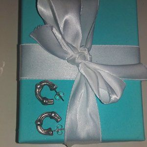 Tiffany Mini Bamboo Hoops